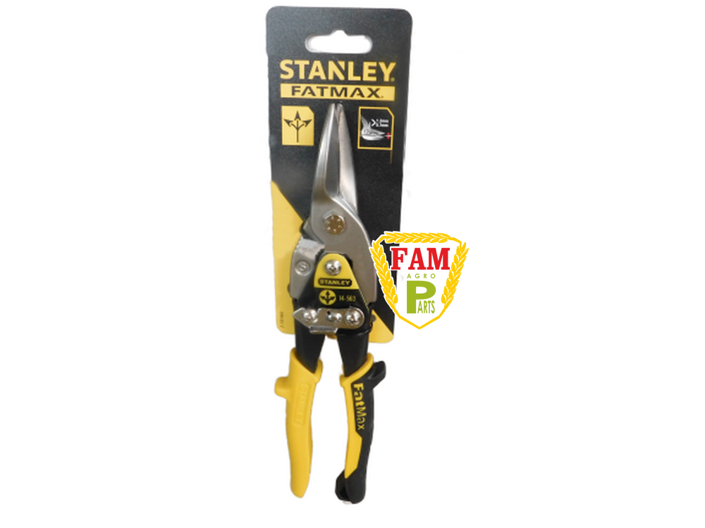 Ножі по листовому металу STANLEY "FatMax": L = 250 мм, прямі, 2-14-563