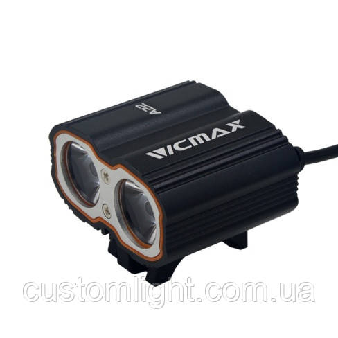 Велофара VicMax А22, solarstorm x2 cree xm-l u2