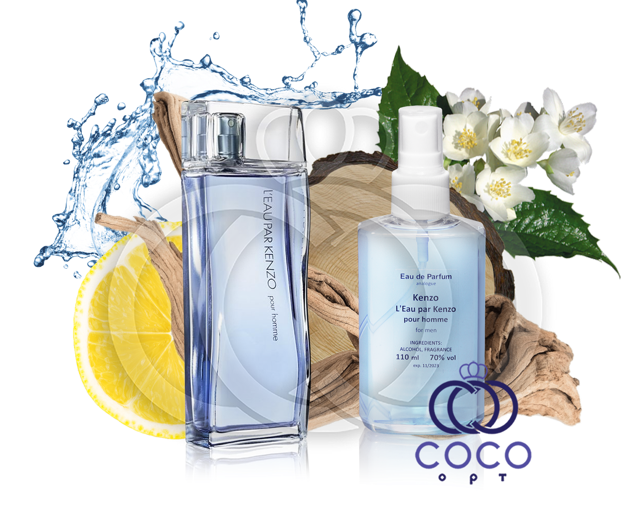 Чоловіча парфумована вода Kenzo L`eau Par Kenzo Pour Homme ОАЕ у пластиковій пляшці мл