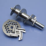 Оригінал шнек та ножі для м'ясорубки Philips HR2720, фото 4