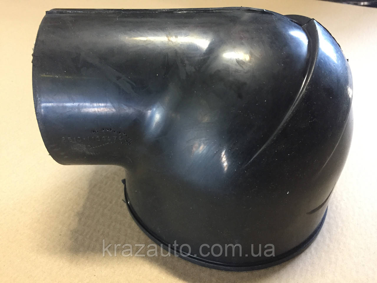 Перехідник фільтра повітряного КрАЗ (кутник) 6510-1109474, фото 1
