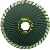 Круг алмазний для залізобетону "Турболовол" Ø 180×2.8×22.2 мм, 8600об/хв SIGMA (1923251)