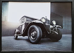 Фотокартина в дерев'яній рамі Car 10 50х70 см POS-5070-257