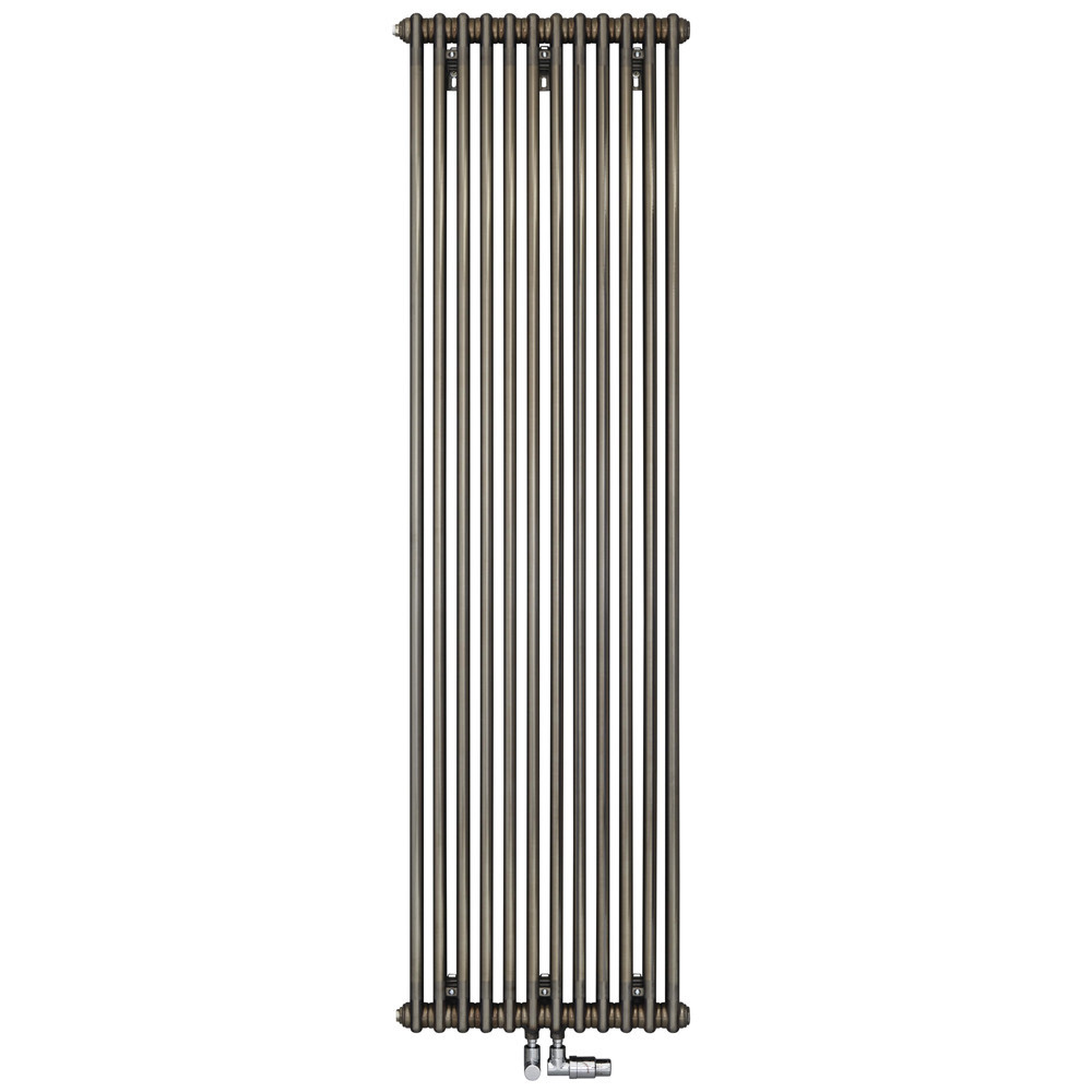 Вертикальний радіатор Charleston 2 H-1792мм, L-460мм Zehnder, Technoline, нижнє підключення