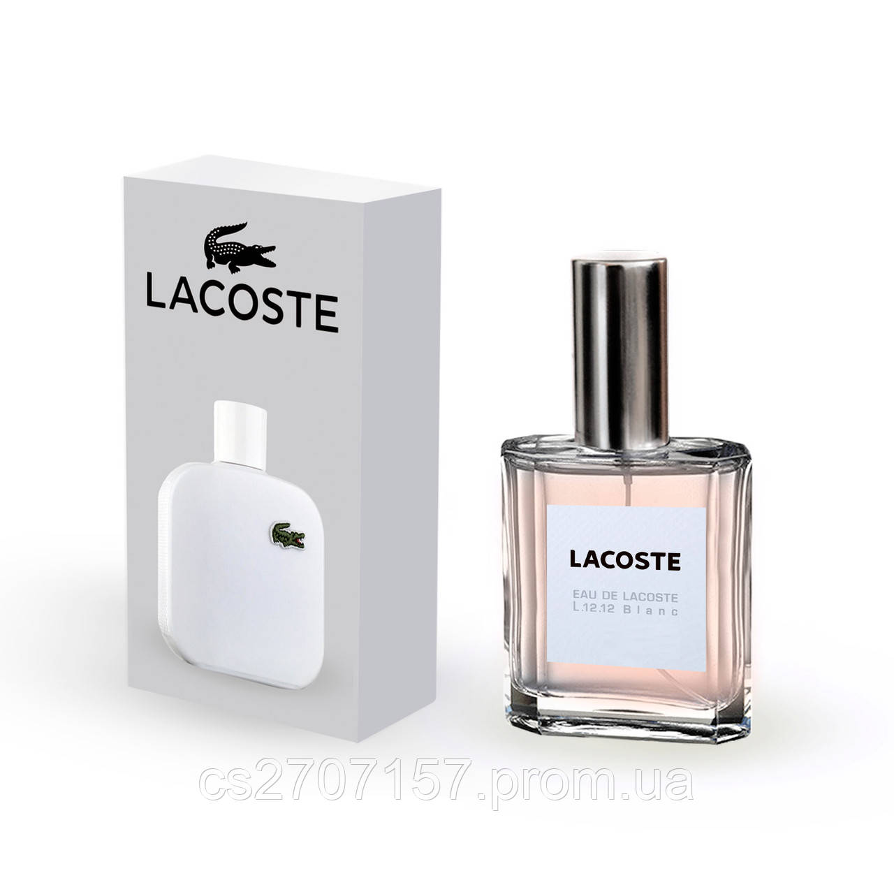 Чоловічий міні парфуми Lacoste Eau De L. 12.12 Blanc 35 мл