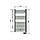 Електрична рушникосушка Zehnder Aura 906х500, біла, фото 6