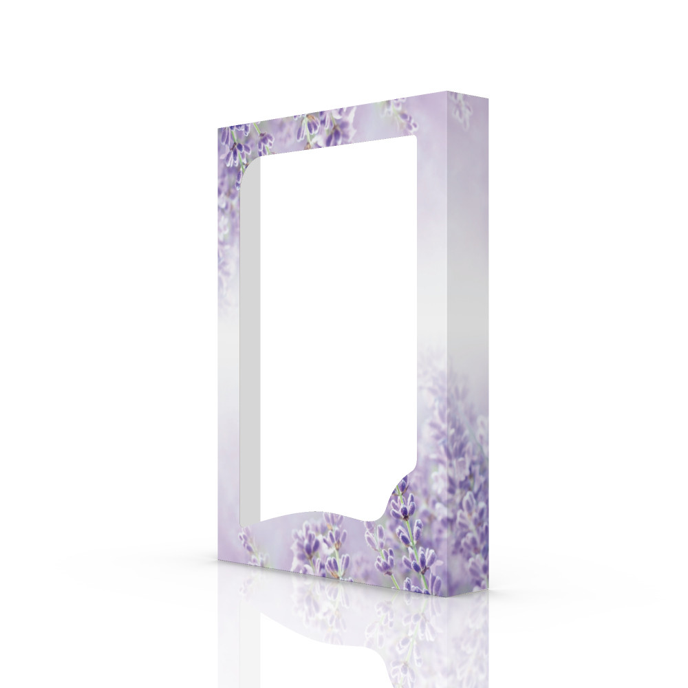 Подарункова коробка FLOWERS 320х225х40 мм.