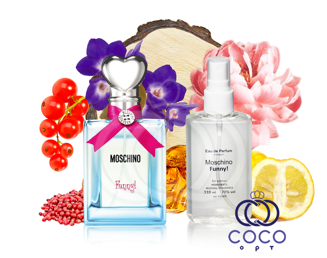 Жіноча парфумована вода Moschino Funny 110 Ml ОАЕ в пластиковій пляшці