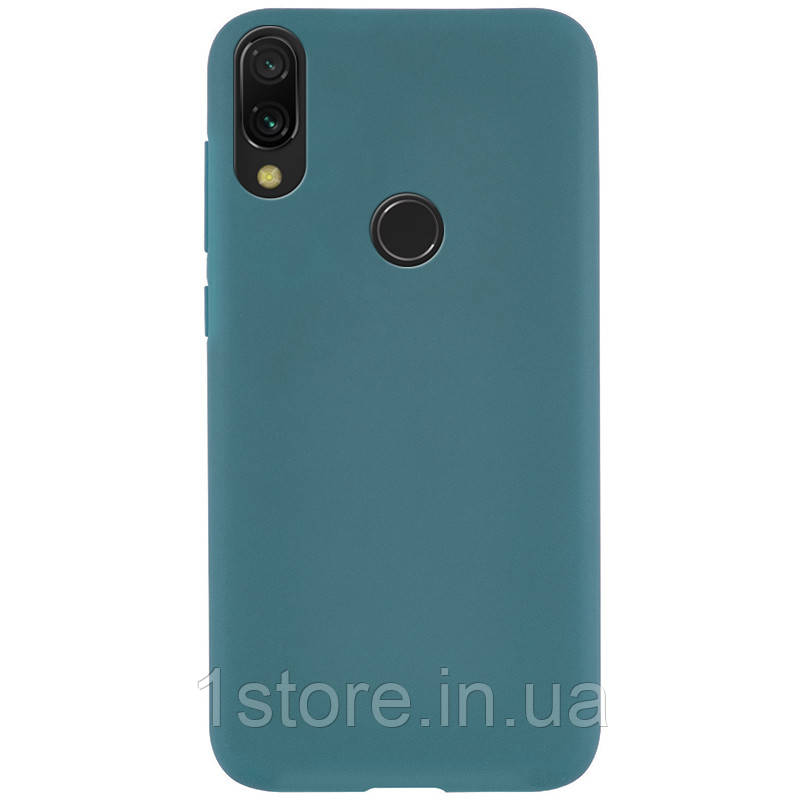 Силіконовий чохол Epic матовий soft-touch для Xiaomi Redmi 7 (Синій/Denim Blue)