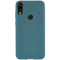 Силіконовий чохол Epic матовий soft-touch для Xiaomi Redmi 7 (Синій/Denim Blue)