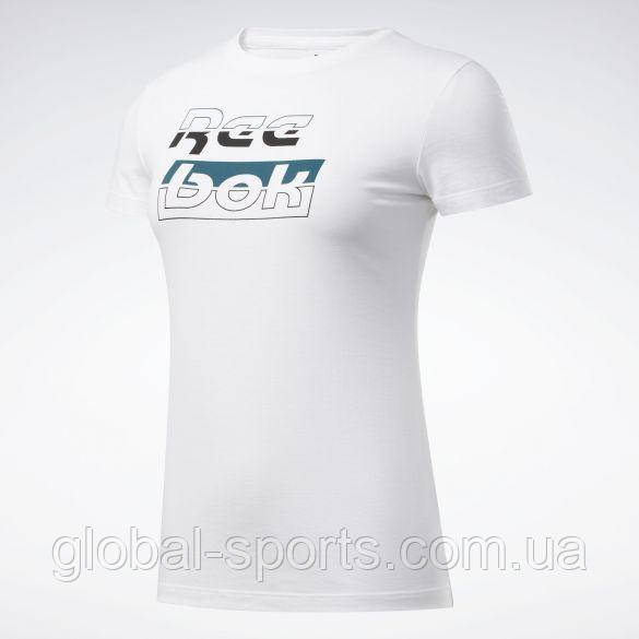 Жіноча футболка Reebok TE Graphic Tee (Артикул: FK6742 ) XS і S