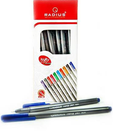 Ручка кулькова Nifty Pen RADIUS "RADIUS" синя KNZ, фото 3