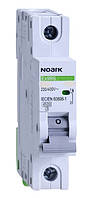 Автоматический выключатель однополюсный Noark Ex9BS 1P C50 для защиты электрических цепей переменного тока