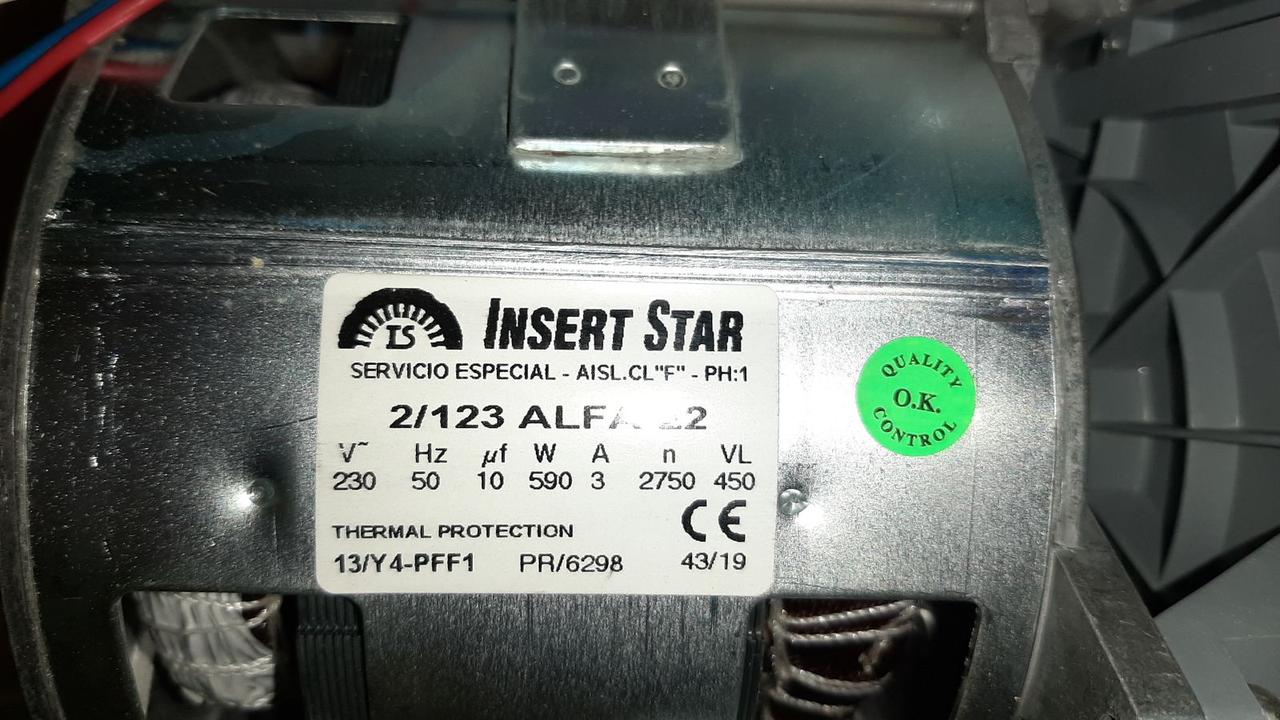 Насос Insert Star FA-30 (0,59 кВт 230В) Z201011 для посудомоечной машины Fagor, Elframo и др. (универсальный) - фото 3 - id-p75881811