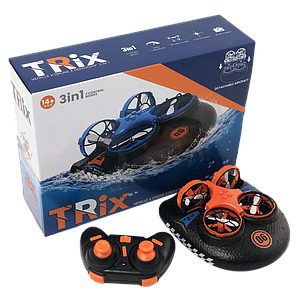 Катер-дрон-машинка Trix 3в1 K2