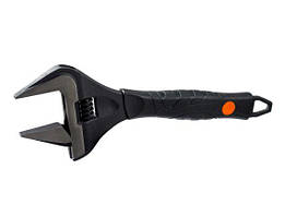 54-054 Ключ розвідний 250мм (0-50мм) ручка з покриттям TPR