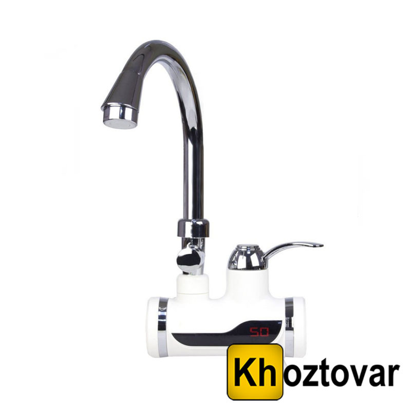 Проточний водонагрівач з екраном Delimano, фото 1