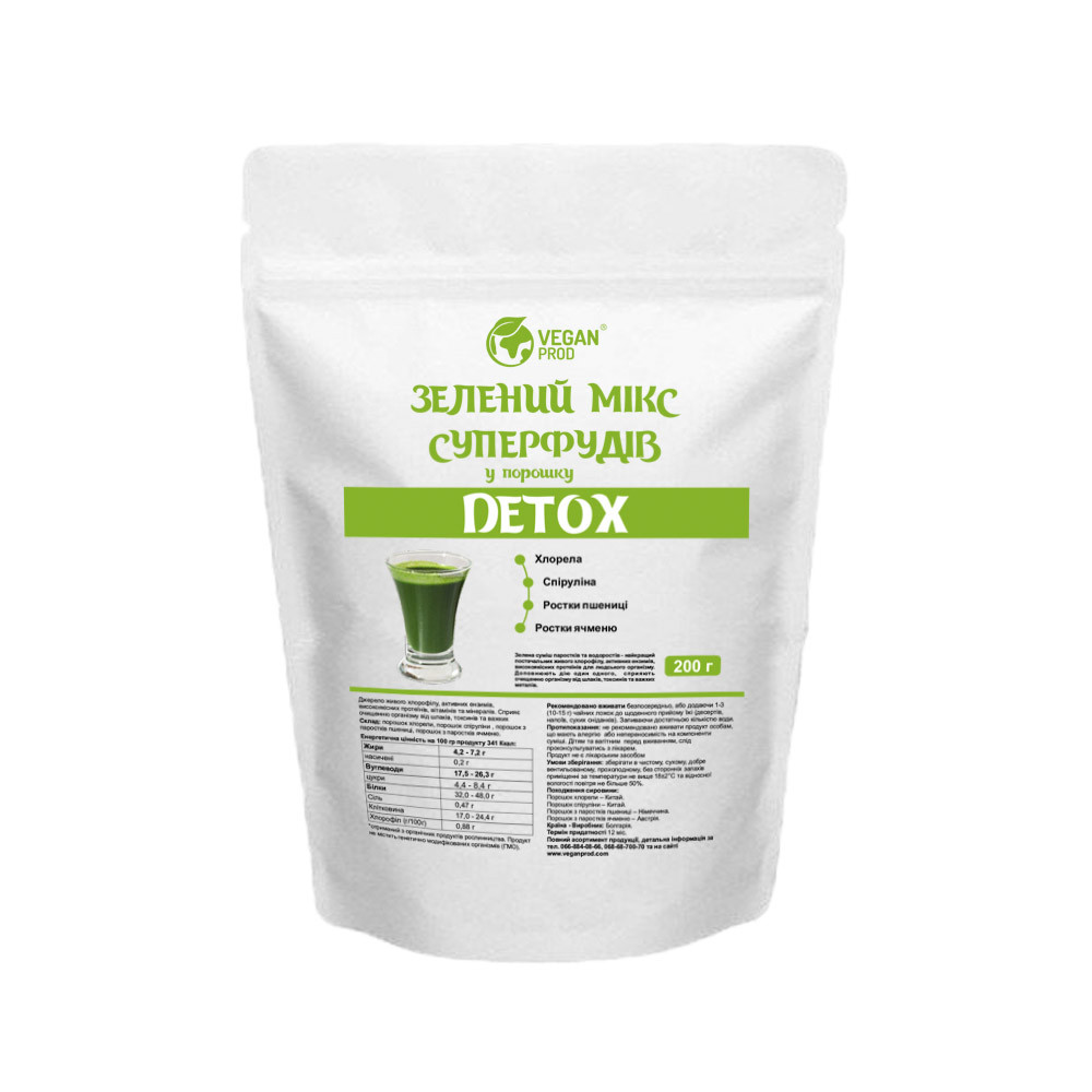 Суміш суперфудов "Green Detox" 100г