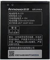 Аккумулятор АКБ Lenovo BL229 для Lenovo A8 | A806 | A808 (Li-ion 3.8V 2500 mAh) Оригинал Китай