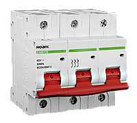 Автоматический выключатель трехполюсный Noark Ex9B125 3P C100A для защиты электрических цепей переменного тока