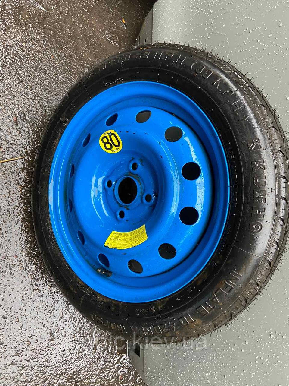 Сталеве запасне колесо 15" (запаска, таблетка) КІА Ріо / Піканто б/в, фото 1