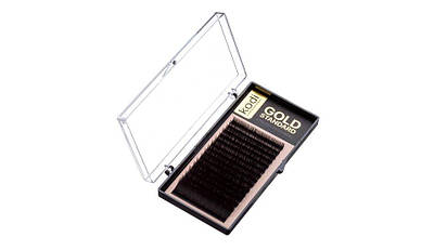 Вії для нарощування C 0.07 Gold Standard 14 mm