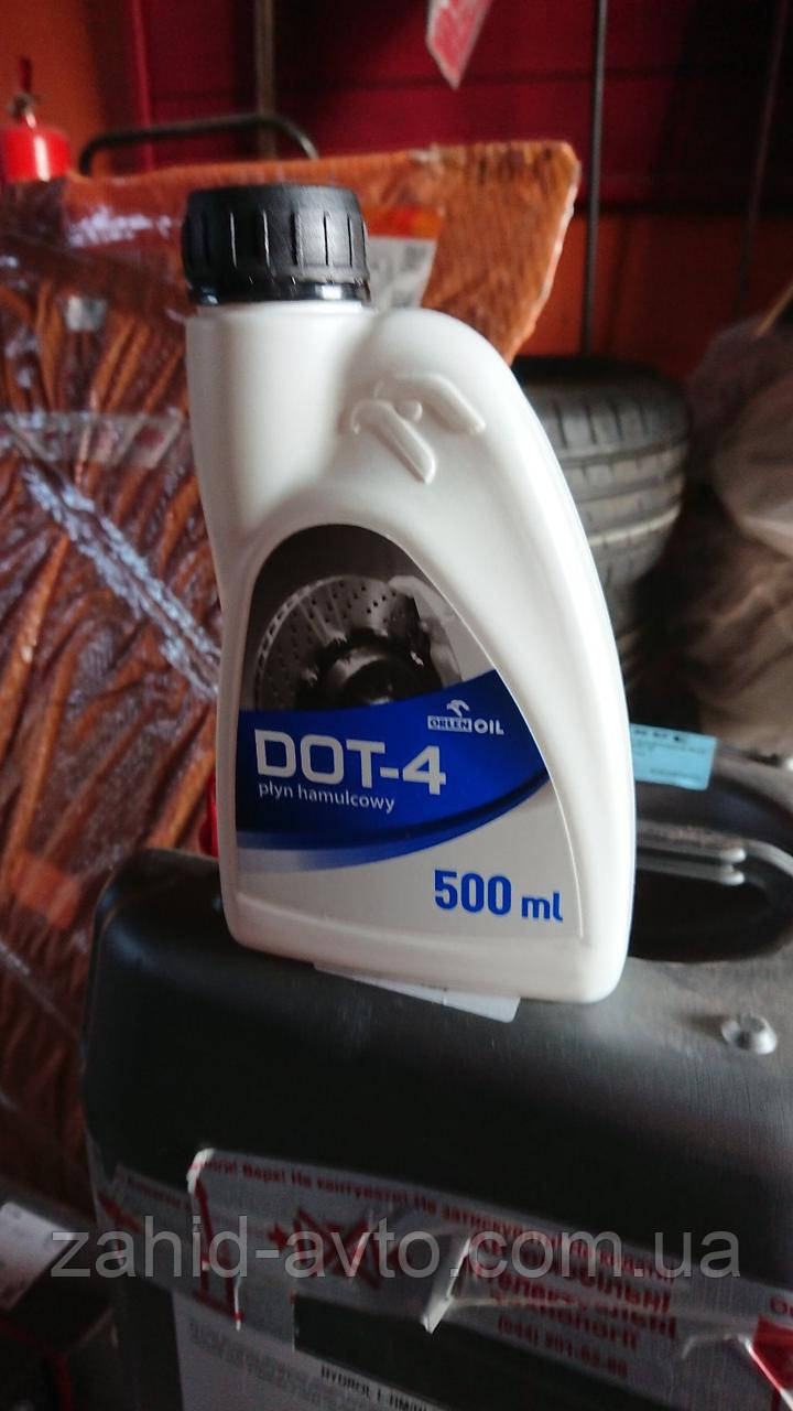 Рідина гальмівна Orlen DOT-4 Brake Fluid 0.5л