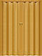 Двері гармошка глухі Дуб Рустик Folding, розсувні двері пластикові, міжкімнатні двері, приховані, складані, фото 2