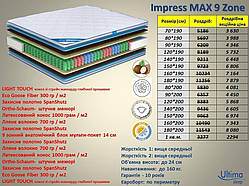 Матрас impress max 9 zone