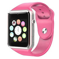 Розумні годинник Smart Watch GSM Camera A1, Рожеві