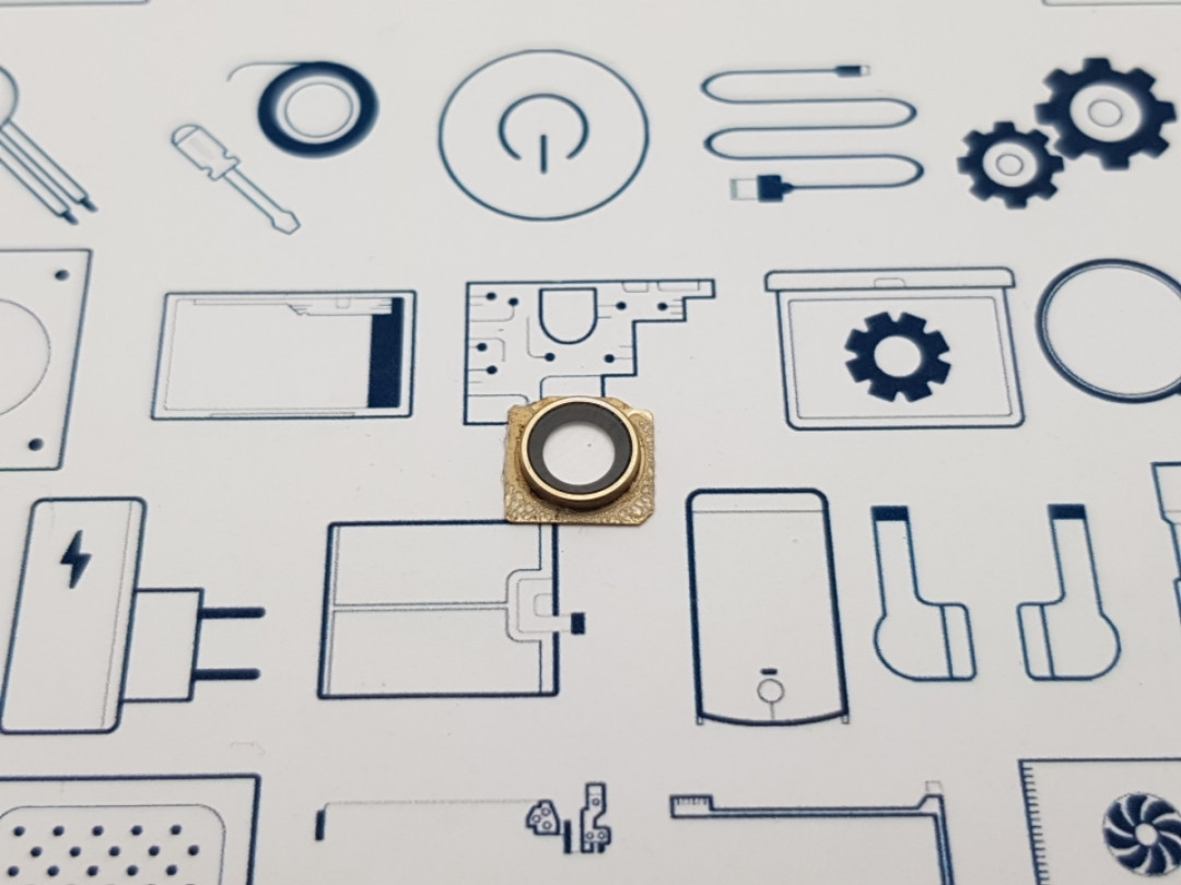Скло камери xiaomi redmi 4x золото сервісний оригінал з розборки, фото 1
