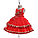 Бальна ошатне Сукня з мерехтливої паєтками красноеBall gown Dress with flickering sequin red2021, фото 3