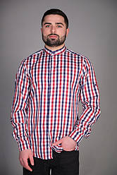 Чоловіча сорочка для офіціанта та бармена в клітку