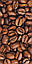 Інтер'єрна наклейка на стіл Зерна кави (самоклеюча плівка ПВХ кавові зерна макро, абстракція) 600*1200мм, фото 4