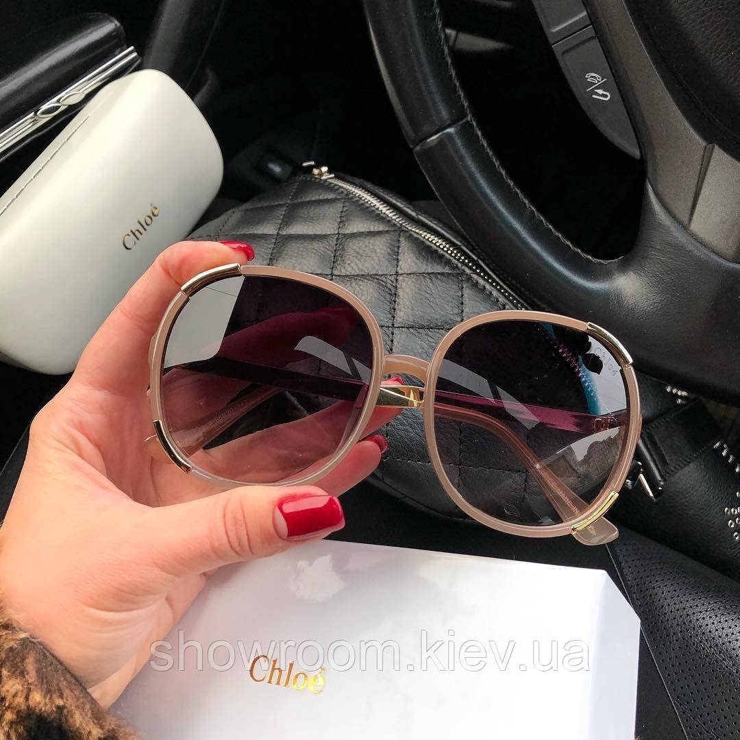 Жіночі сонцезахисні окуляри в стилі Chloe (712)