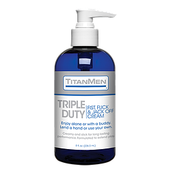 Густа змазка для фістингу Doc Johnson TitanMen - Triple Duty (236 мл)