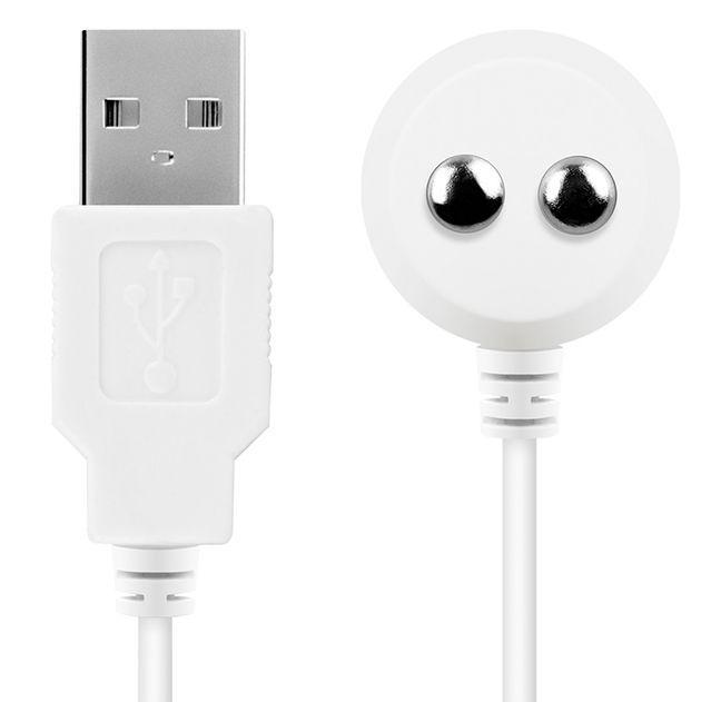 Зарядка (запасний кабель) для іграшок Satisfyer USB charging cable White, фото 1