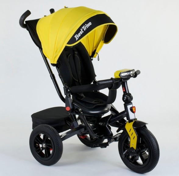 Велосипед Best Trike 9500 — 8225 поворотне сидіння на 360 надувні колеса, складане кермо, ЗВЕТ МУЗИКА