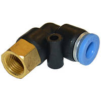 З'єднання цангове Г-подібне 8 мм*1/8" AIRKRAFT SPLF08-01