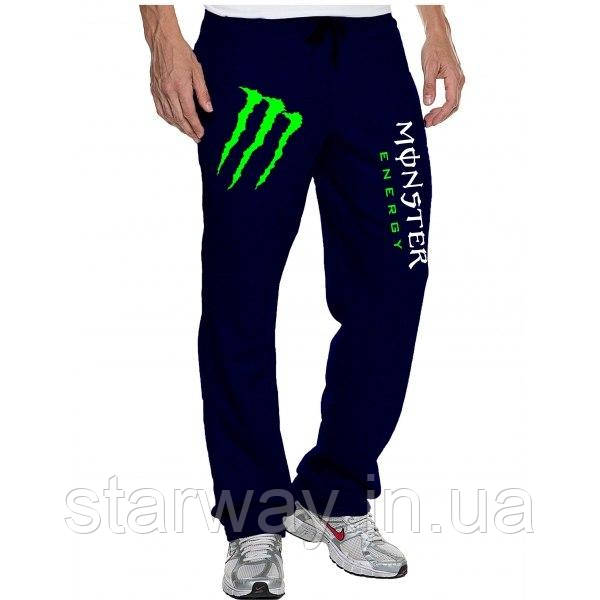 Спортивні трикотажні штани monster energy