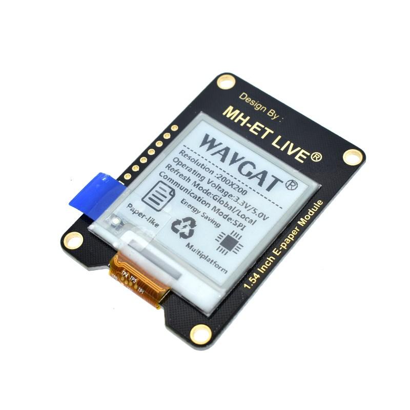 Дисплей WAVGAT 1.54" E-ink SPI (Черный)