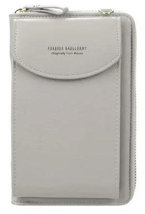 Гаманець-клатч Baellerry Forever N8591, сірий, фото 1