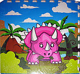 Килимок пазл EVA Динозаври, фото 3