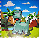 Килимок пазл EVA Динозаври, фото 4