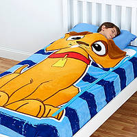 Дитячий спальний мішок на застібці Zippy Sack (щеня) Supretto флісовий