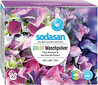 Порошок-концентрат стиральный Sodasan Compact для цветных вещей со смягчителем воды 1 кг (4019886050708)