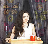 Москітна сітка для дверей Magic Mesh з метеликами на магнітах (4729), фото 4