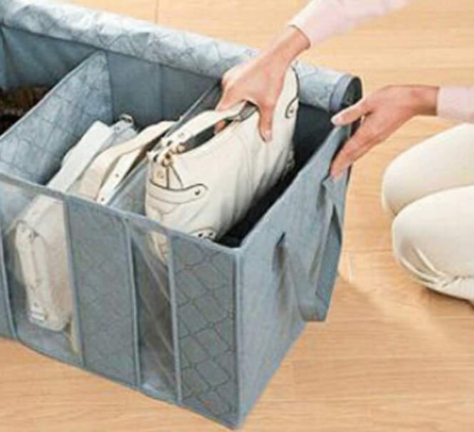 Органайзер тканинний для зберігання речей, 3 відділення, фото 1