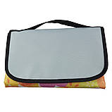 Розкладний килимок для пікніка Supretto, 145х80 см, Жовтий, фото 2