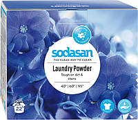 Органический стиральный порошок-концентрат Sodasan Heavy Duty для сильных загрязнений 1 кг (4019886050609)